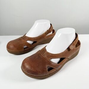 Duluth Trading Adina Leather Flats